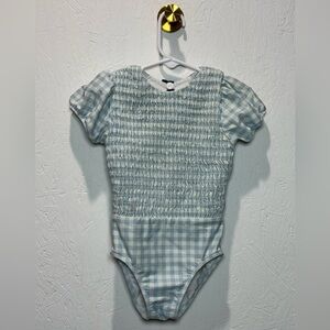 Minnow 3/4T bathing suit gingham swim